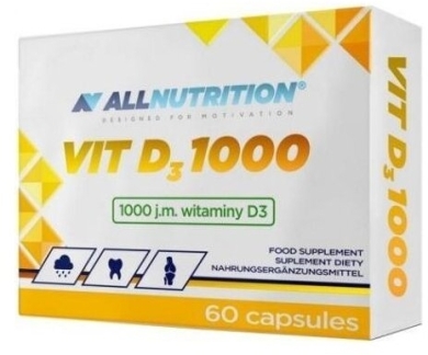 Allnutrition Vit D3 1000 60 kapsułek
