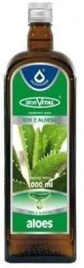 AloeVital Sok z aloesu z miąższem 1 l