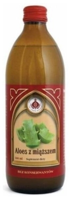 Aloes z miąższem Produkty Bonifraterskie 500 ml