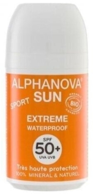Alphanova Sun Bio Extreme Sport krem przeciwsłoneczny w kulce SPF50 50 g