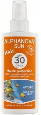 Alphanova Sun Bio Kids Spray przeciwsłoneczny SPF30 125 g