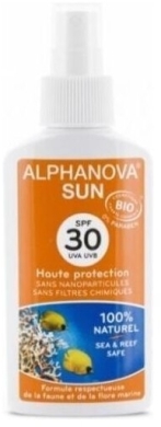 Alphanova Sun Bio Spray przeciwsłoneczny SPF30 125 g