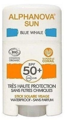 Alphanova Sun krem z filtrem sztyft Blue Whale SPF50 12 g