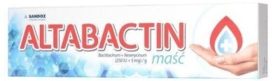 Altabactin maść (250j.m.+5mg)/g 20 g