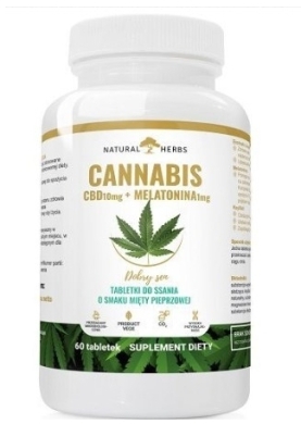 Altopharma CBD 10mg + Melatonina 60 tabletek do ssania