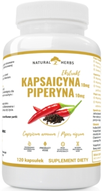 Altopharma Kapsaicyna + Piperyna + Prebiotyk 120 kapsułek