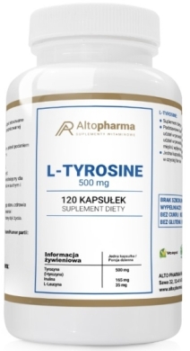 Altopharma L-Tyrosine 500 mg 120 kapsułek