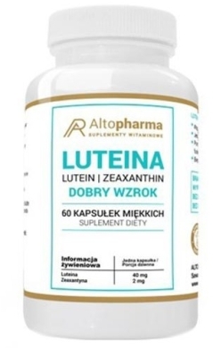 Altopharma Luteina 40mg 60 kapsułek