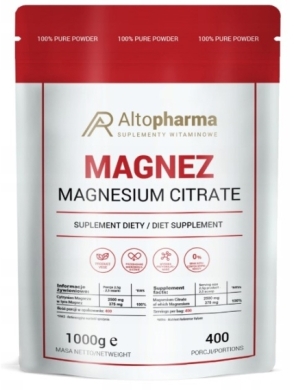 Altopharma Magnez w proszku 500 g