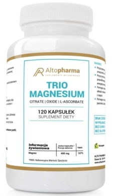 Altopharma Trio Magnesium 120 kapsułek