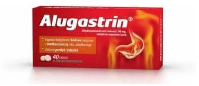 Alugastrin 40 tabletek