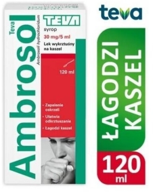 Ambrosol TEVA syrop 30 mg 120 ml