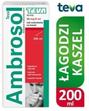 Ambrosol TEVA syrop 30 mg 200 ml