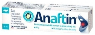 Anaftin Gel na afty 8 ml
