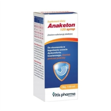 Anaketon 125 syrop 150 ml