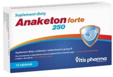 Anaketon Forte 250 x10 tabletek