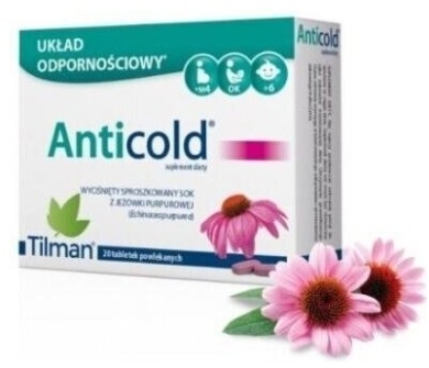 Anticold 20 tabletek