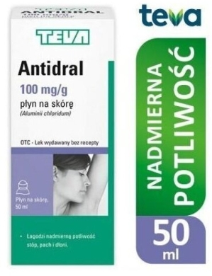 Antidral antyperspirant roll-on płyn 50 ml