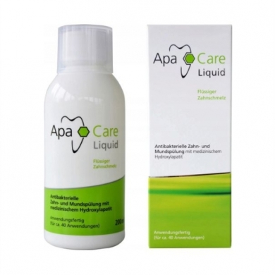 ApaCare Liquid płyn do płukania - płynne szkliwo do zębów 200ml