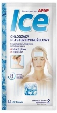 Apap ICE Chłodzący Plaster Hydrożelowy 2 sztuki