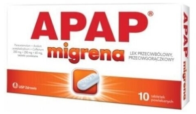 Apap Migrena 10 tabletek