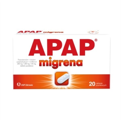 Apap Migrena 20 tabletek