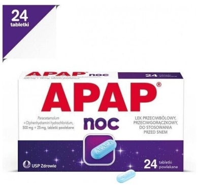 Apap Noc 24 tabletki