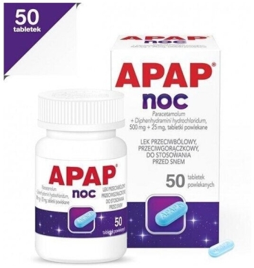 Apap Noc 50 tabletek