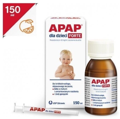 Apap dla dzieci Forte 0,04g/ml 150 ml