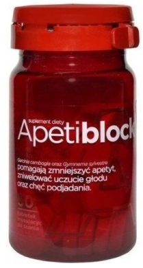 Apetiblock 50 tabletek musujących do ssania