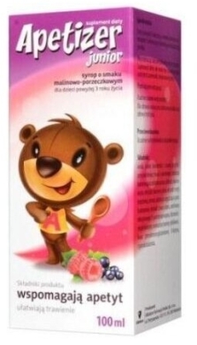 Apetizer Syrop o smaku malinowo-porzeczkowym 100ml