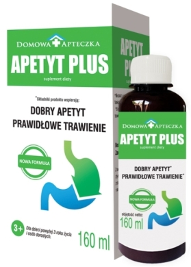 Apetyt Plus płyn Domowa Apteczka 160 ml