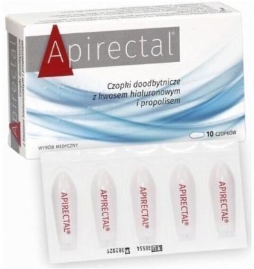 Apirectal 10 czopków