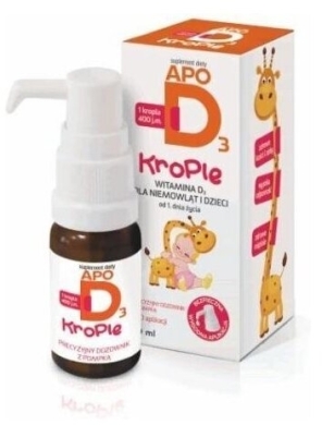 ApoD3 Krople 400 j.m. 10 ml
