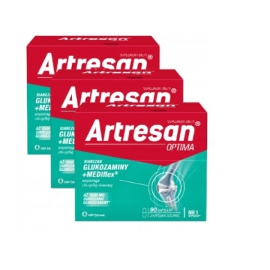 Artresan Optima 90 kapsułek Wielopak x3