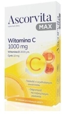 Ascorvita MAX 30 tabletek