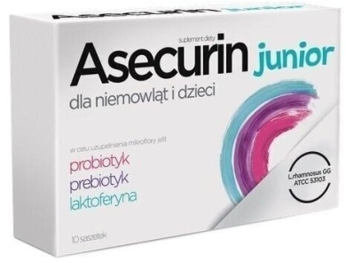 Asecurin Junior 10 saszetek