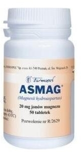Asmag 50 tabletek