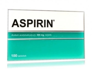 Aspirin 500 mg 100 tabletek*