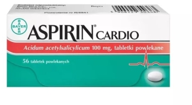 Aspirin Cardio 100mg 56 tabletek