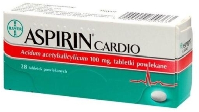 Aspirin Cardio ( Protect) 100 mg 28 tabletek