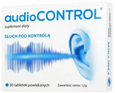 Audiocontrol tabletki powlekane 30 tabl. (poj.)