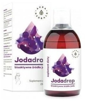 Aura Herbals Jodadrop bioaktwyne źródło jodu 250 ml