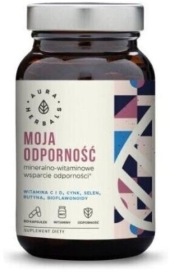 Aura Herbals Moja Odporność - Minerały 60 kapsułek