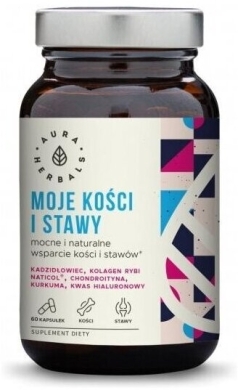 Aura Herbals Moje Kości i Stawy - Mocne Wsparcie 60 kapsułek
