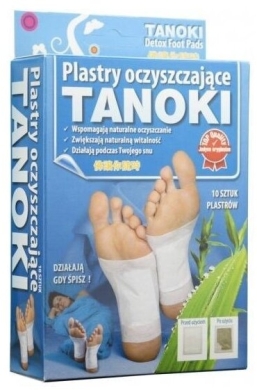 Aura Herbals Tanoki Detox Plastry Oczyszczające 10 sztuk