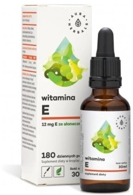 Aura Herbals Witamina E krople 30 ml