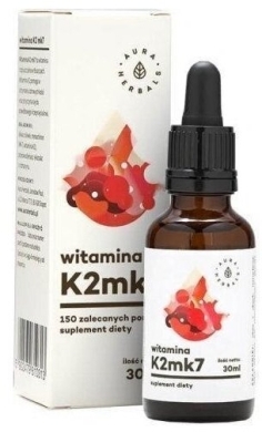 Aura Herbals Witamina K2 MK7 Krople 30ml