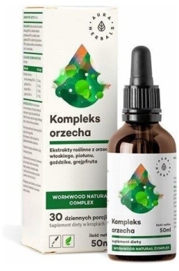 Aura Herbals Wormwood Natural kompleks orzecha włoskiego krople 50 ml