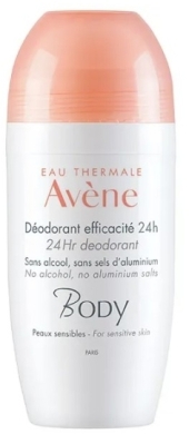 Avene Body dezodorant 24h roll-on, 50 ml